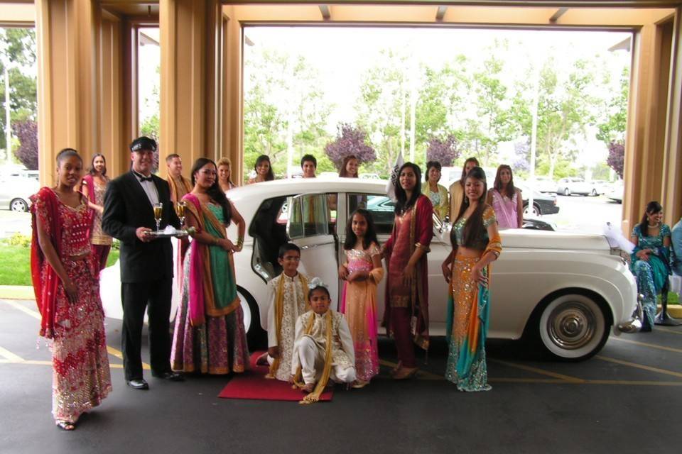 Wedding limo- 1962 Rolls Royce