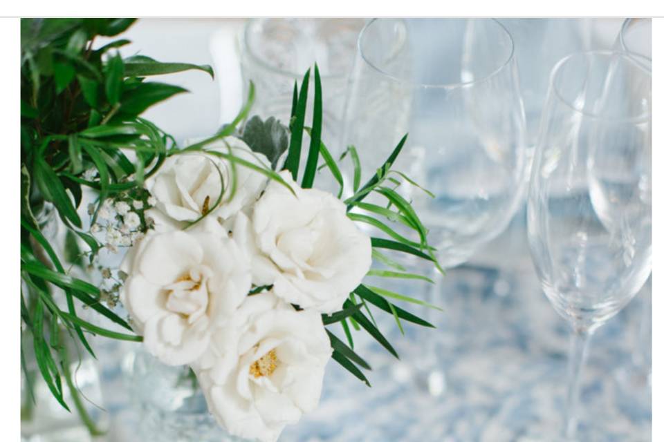 Baby's breath boutonnieres