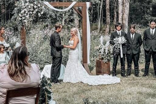 Outdoor ceremony