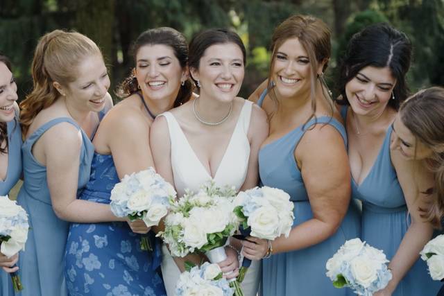 Bride and Bridesmaids at CBG