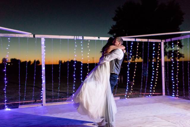 Dance floor and lights