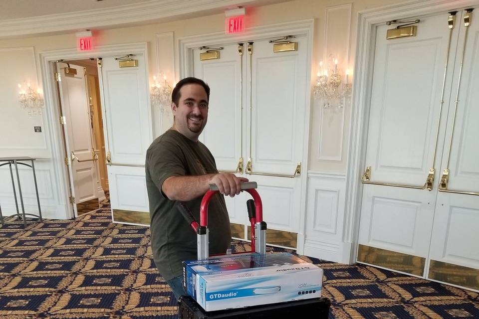 Our employees always smiling.