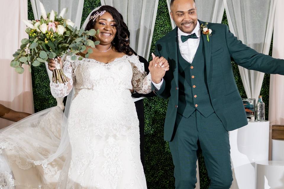 Just married