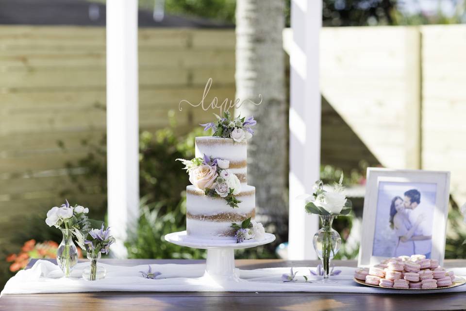 Beautiful cake table