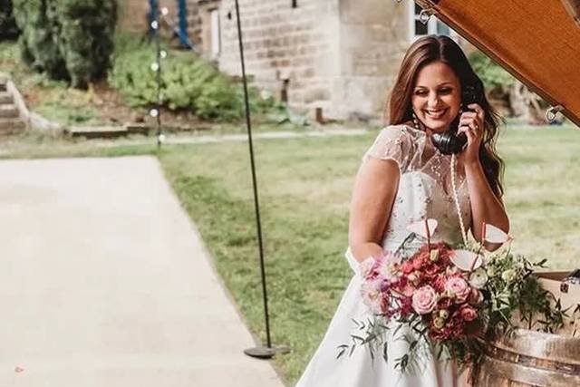 Bride hearing messages