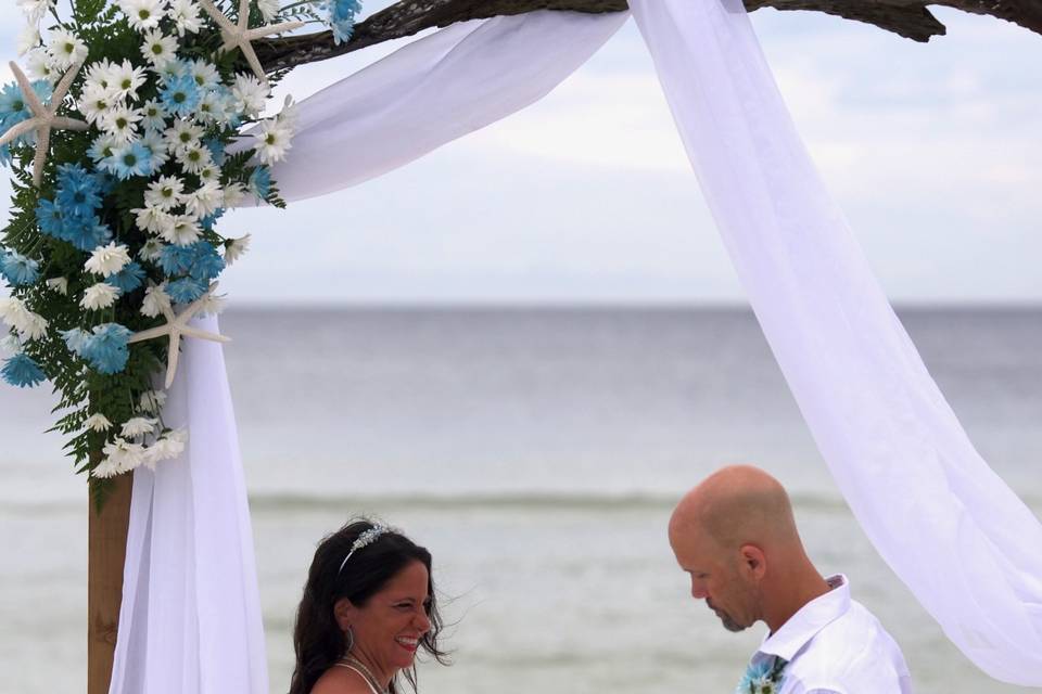 Beach wedding