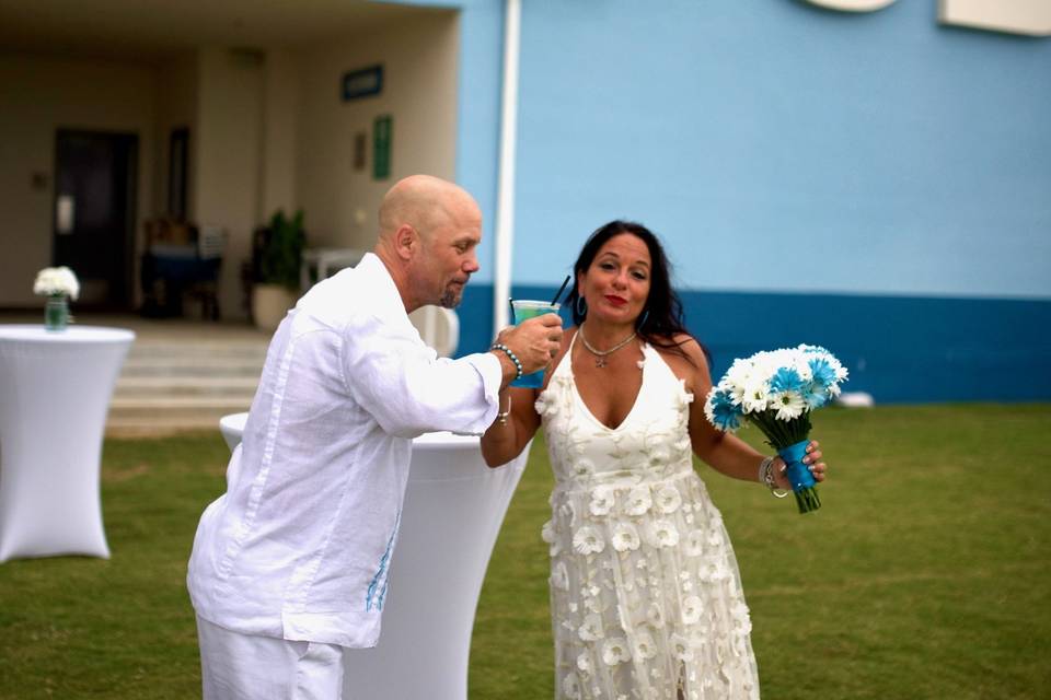 Beach wedding