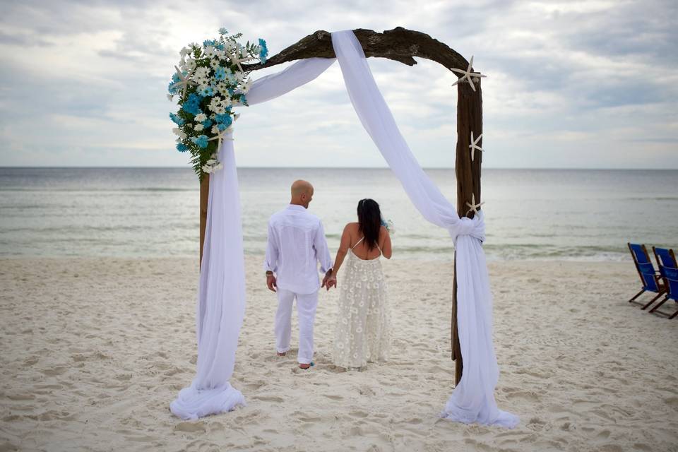 Beach wedding