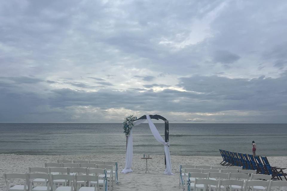 Beach wedding