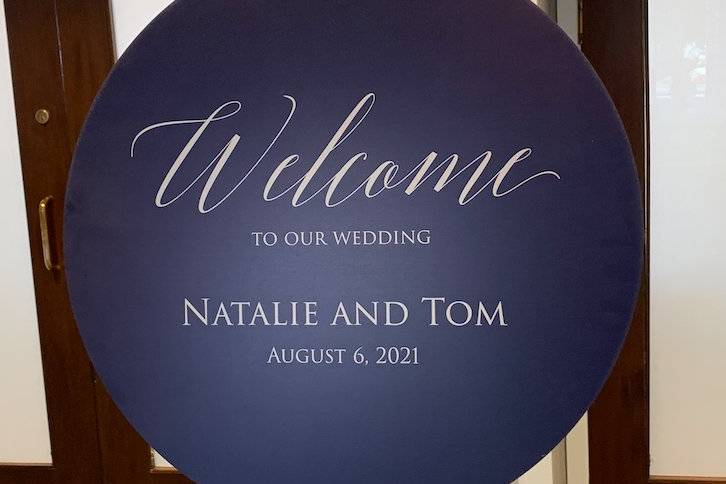 Wedding Sign