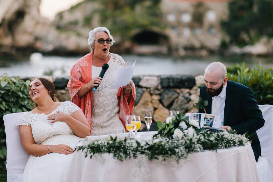 Wedding in sicily speech