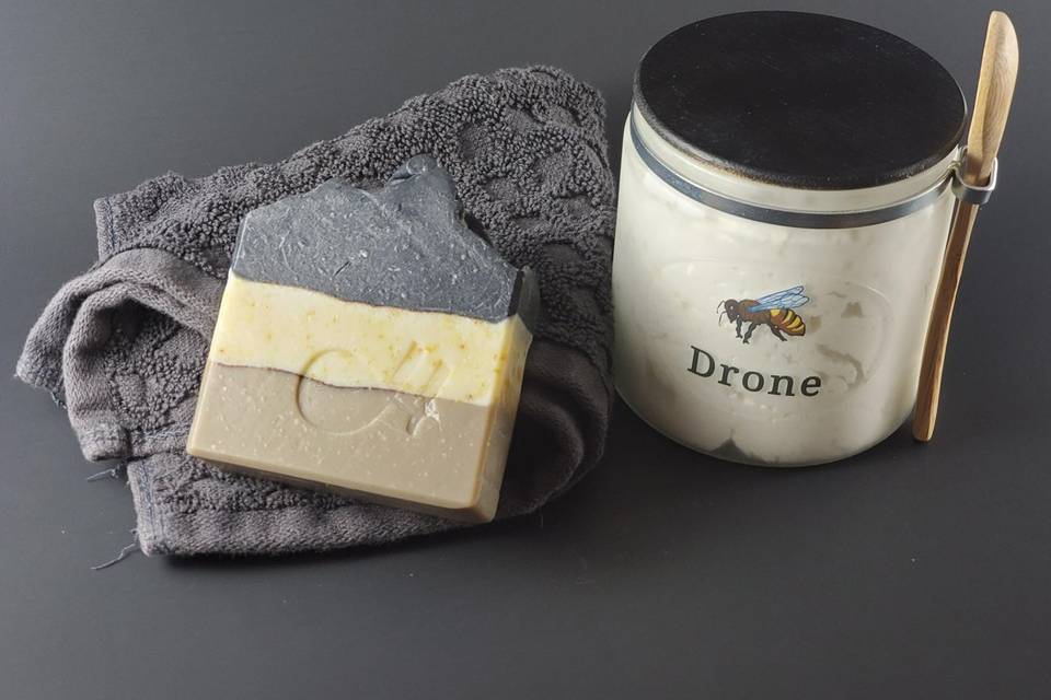 Handmade soap & srcub for men