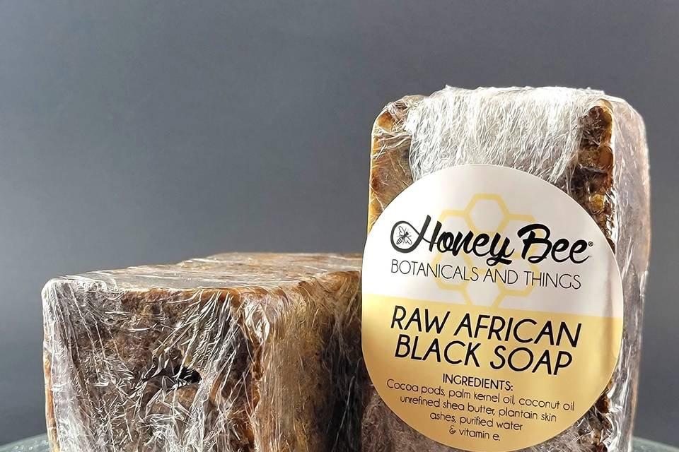African Black Soap Bar (8oz)