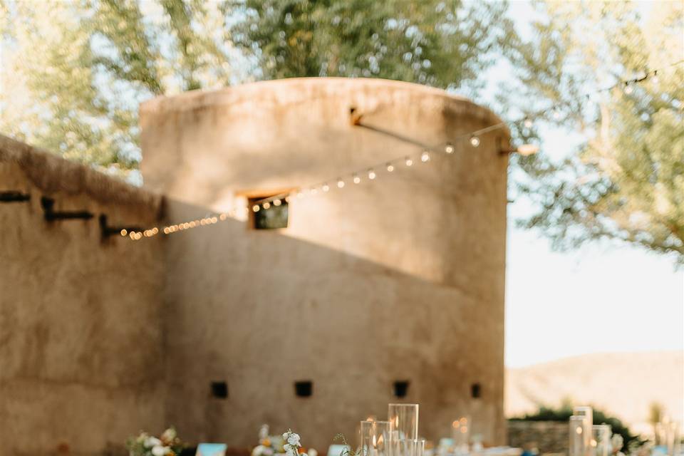 Courtyard reception