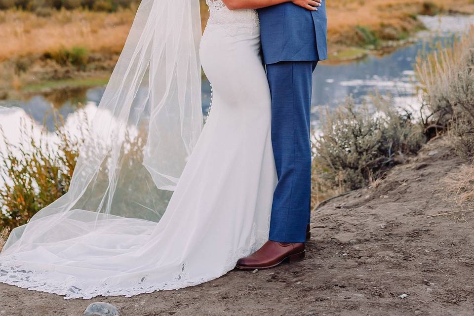 Micro wedding in Grand Tetons