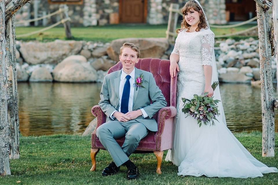 LaBelle Lake Bridal Session