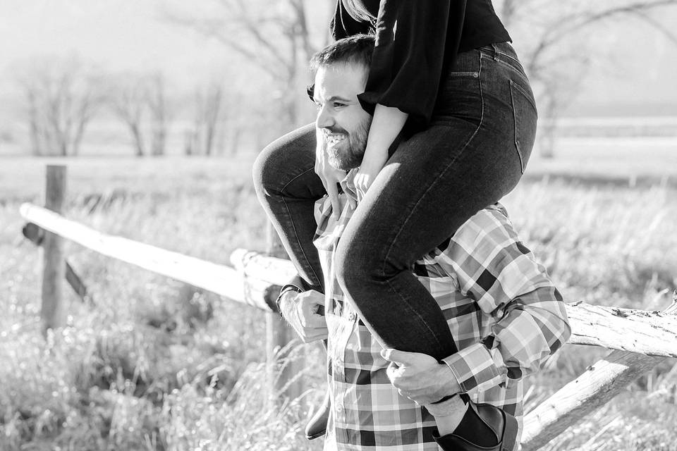 Rustic Fall Engagements