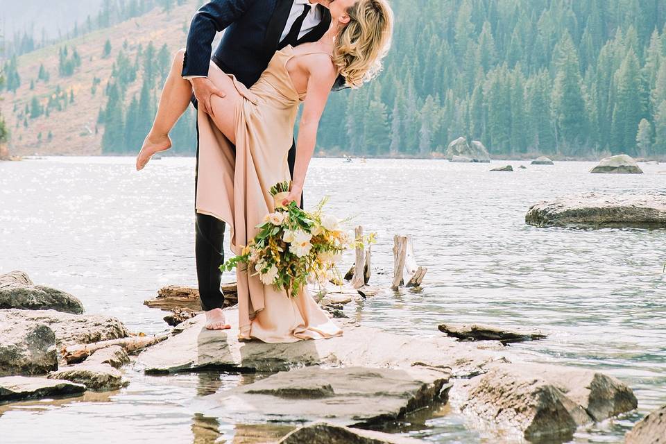 Romantic Teton Elopement