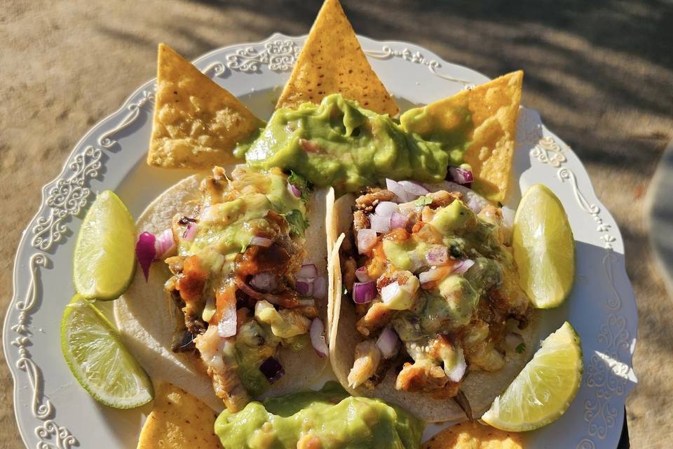 Delicious authentic tacos