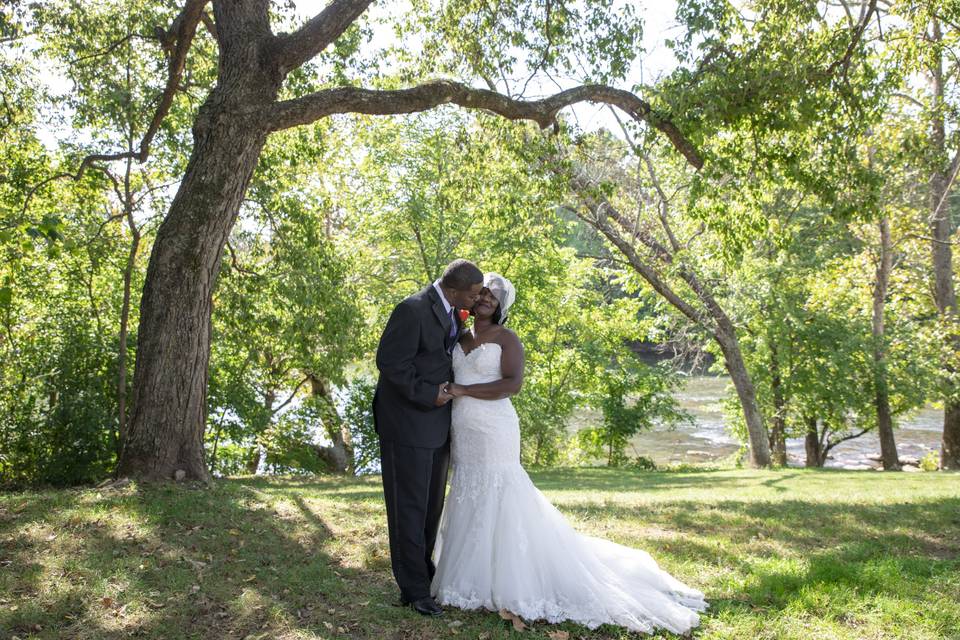 The happy couple