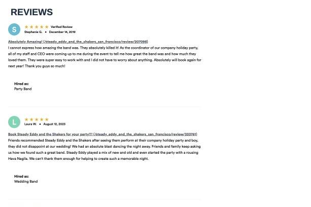 Reviews