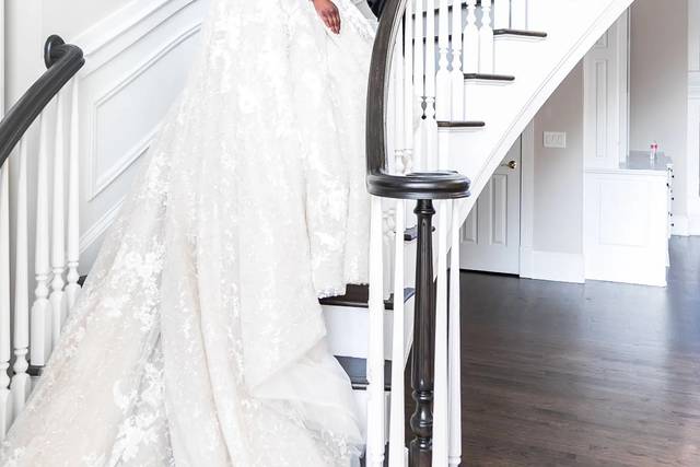 Beautiful bride and groom