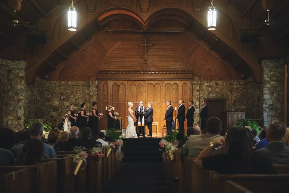 Wedding ceremony - Black Mountain NC