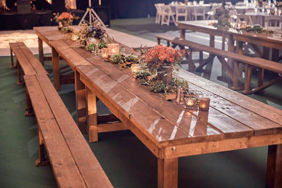 Long table setup