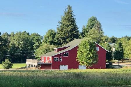 The renovated barn