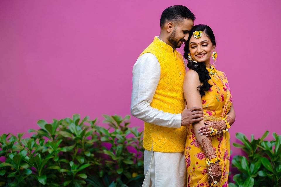 South indian wedding look