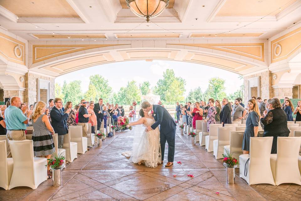 Ceremony at The Fountain