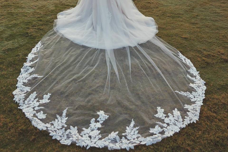 Unique wedding dress