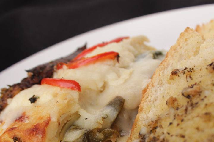 Grilled vegetable lasagna