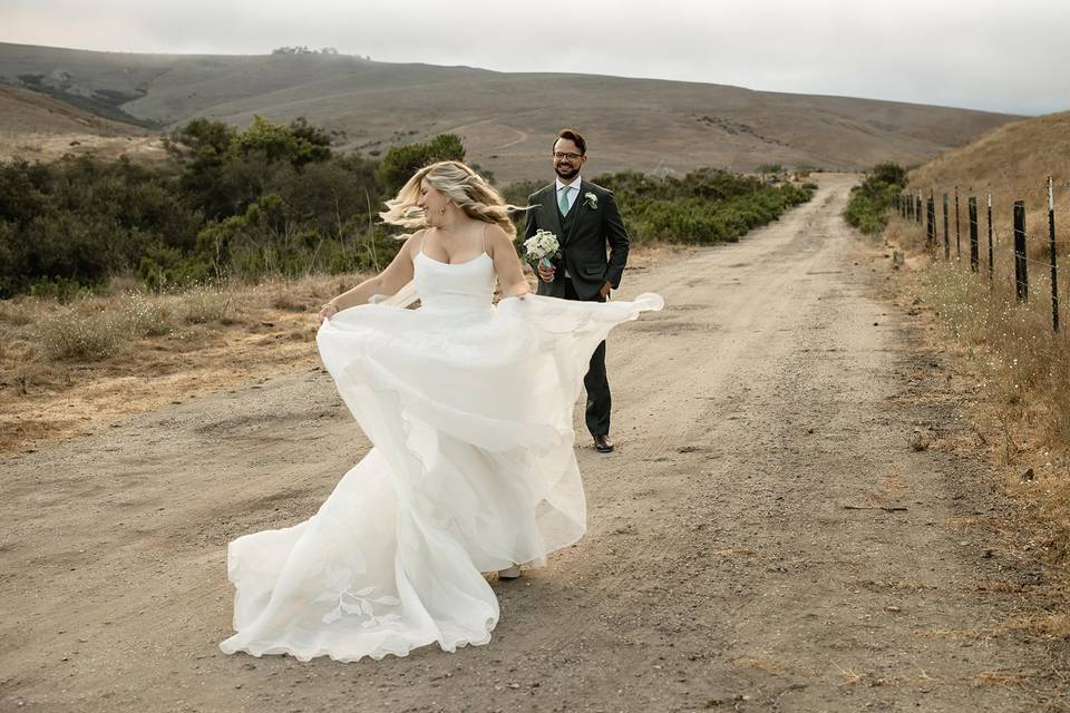 Cinematic California Wedding P