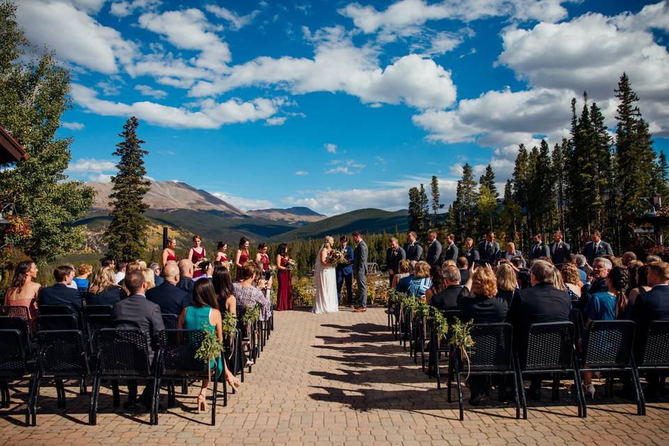 Ceremony at TenMile Station