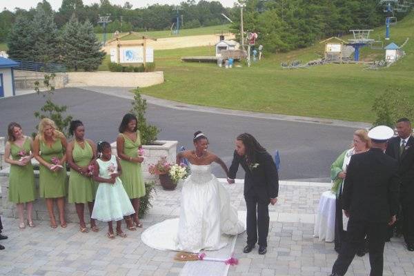 Wedding couple