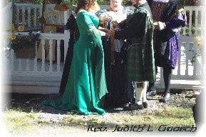 Celtic Handfasting at the Renaissance Faire