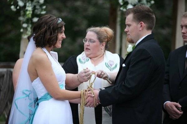 Celtic Handfasting at the Renaissance Faire