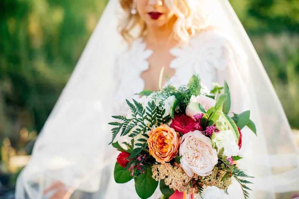 Bridal portrait