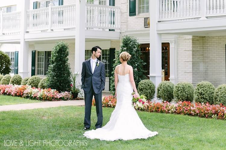 Couple in the garden