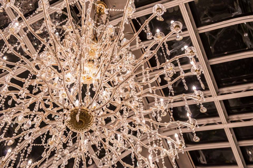 Crystal chandelier