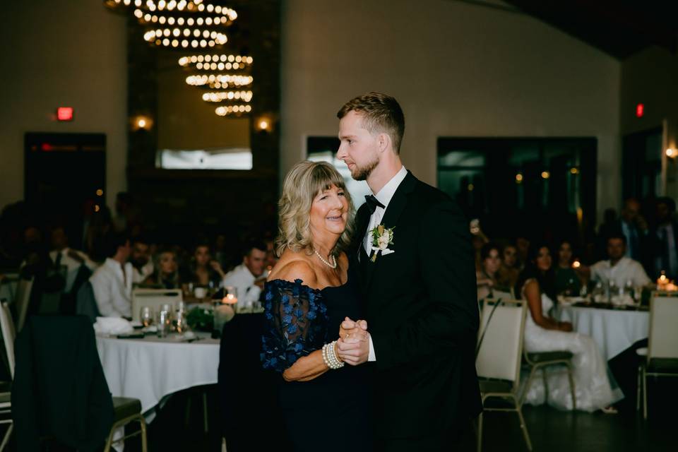 His mom and dance