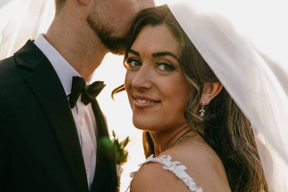 The beautiful couple.