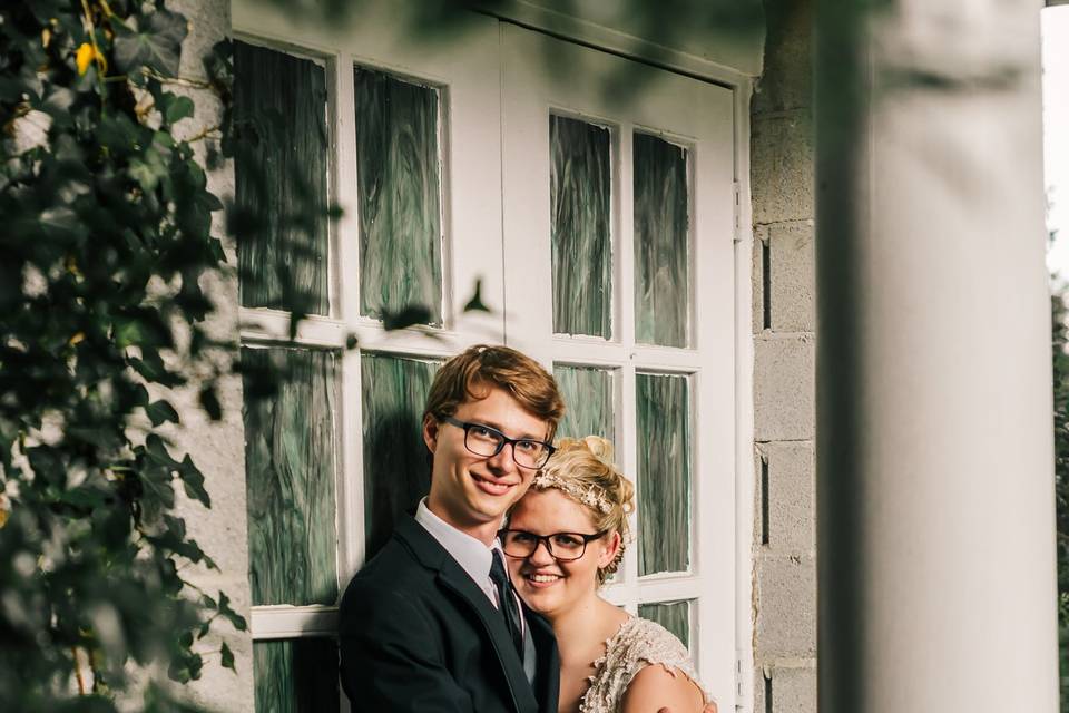 Black and White Bridal Pics