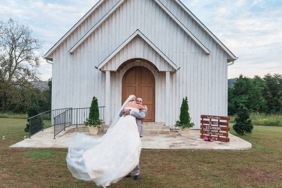 The newlyweds