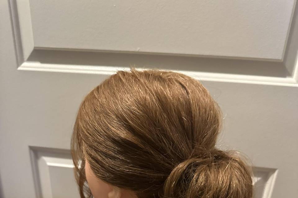 Low bun