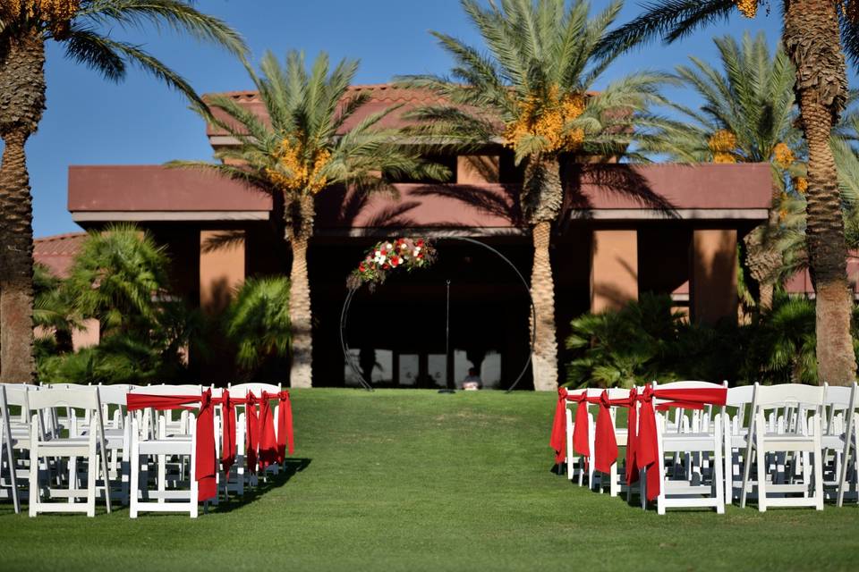 Outdoor Wedding Ceremony