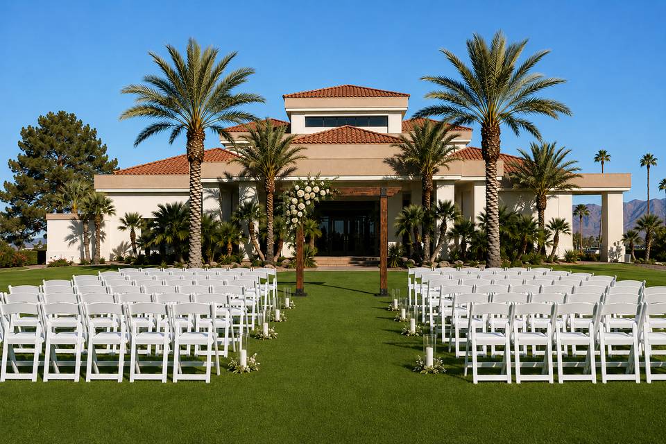 Front Lawn Ceremony