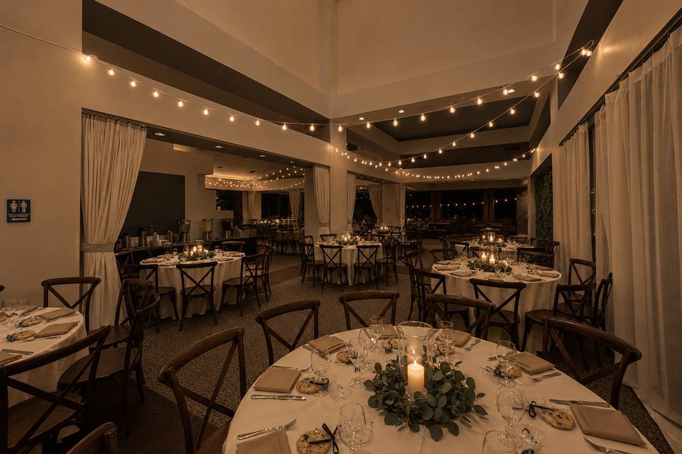 Atrium Wedding Reception