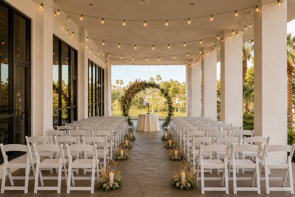 Patio Ceremony